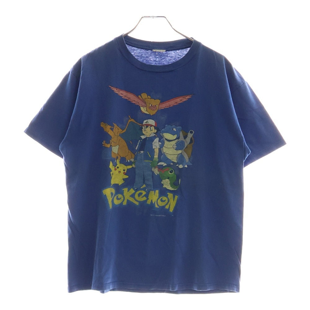 VINTAGE(ヴィンテージ) 90S後期 POKEMON VINTAGE ポケモン 半袖Tシャツ ヴィンテージ ブルー