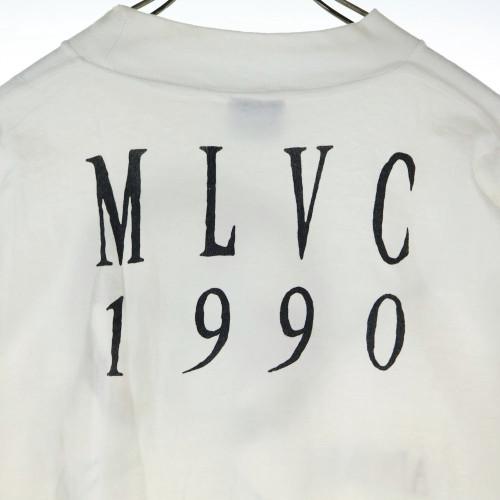 VINTAGE(ヴィンテージ) 90S VINTAGE MADONNA MLVC TOUR TEE ヴィンテージ マドンナ ツアー プリント ロングスリーブ 長袖Tシャツ カットソー ホワイト
