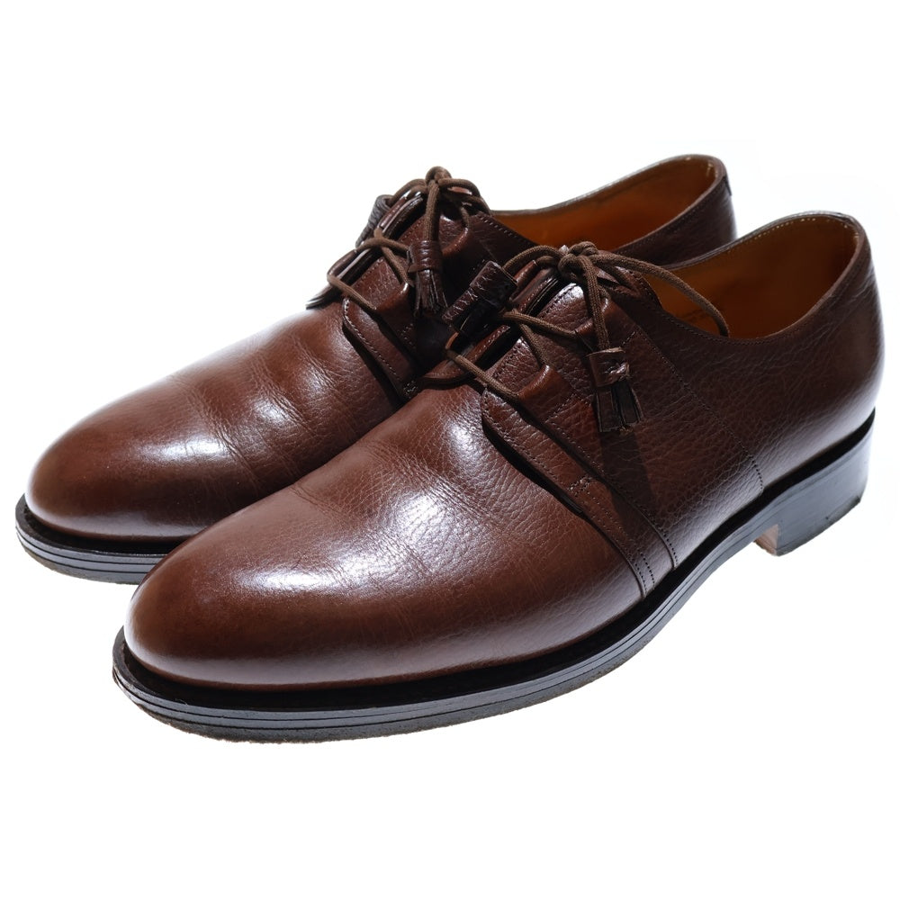 JOHN LOBB(ジョンロブ) SADDLE サドル タッセルシューレース レザーシューズ コテージライン 革靴 ブラウン