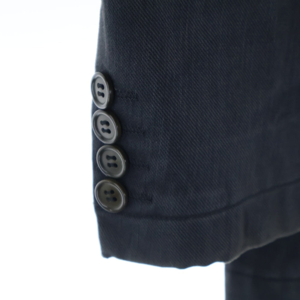 NO BRAND(ノーブランド) A.A.R Yohji Design Studio ノッチドラペル 3B シングル テーラードジャケット ブラック