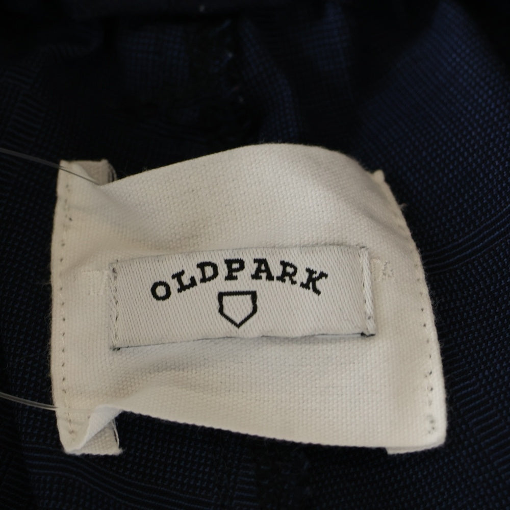 TAKAHIROMIYASHITA The SoloIst.(タカヒロミヤシタザソロイスト) ×OLDPARK オールドパーク ダブルニーウールパンツ ネイビー sogp.0001