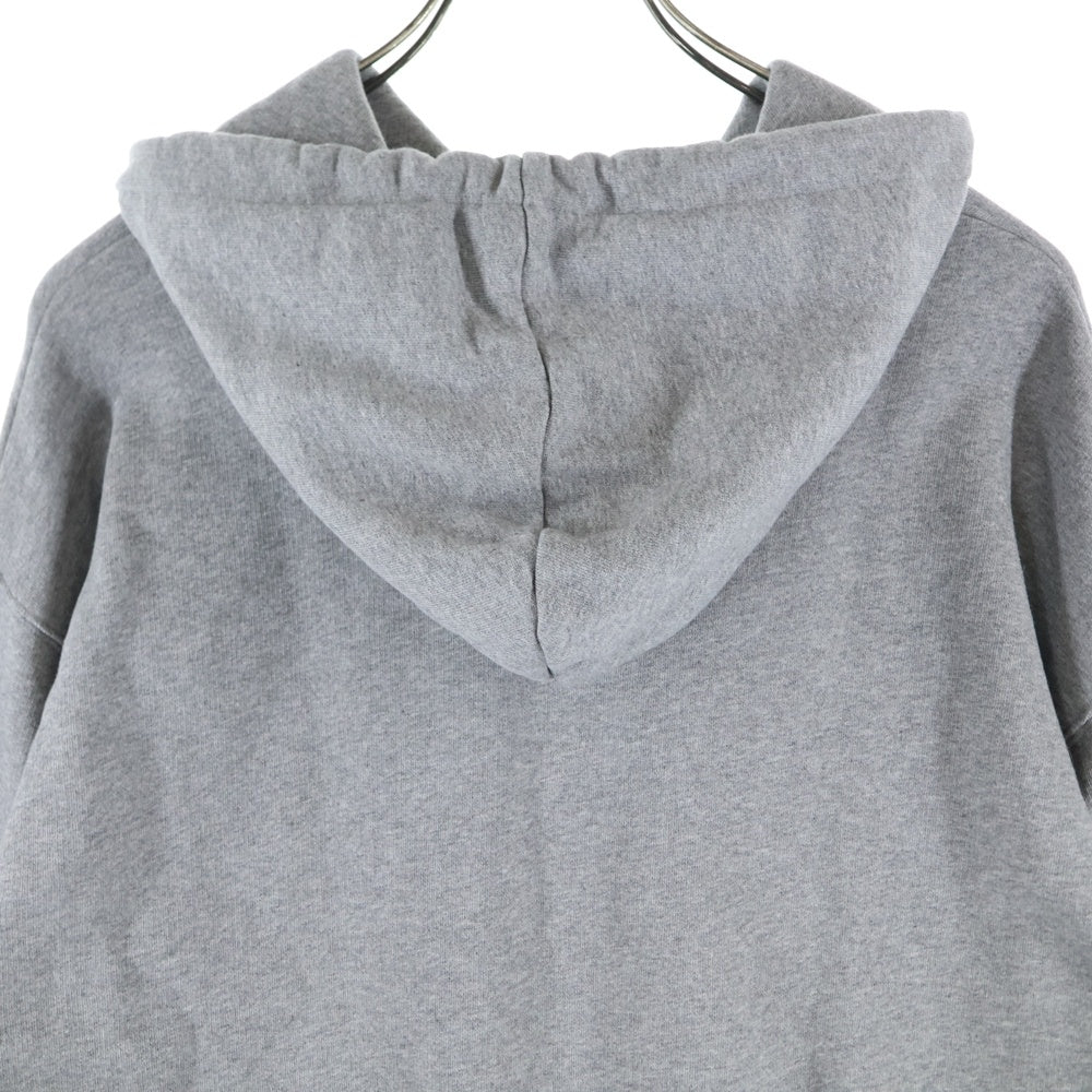 Acne Studios(アクネ ストゥディオズ) FARRIN FACE パッチ付き コットンプルオーバーパーカー グレー FA-UX-SWEA000009