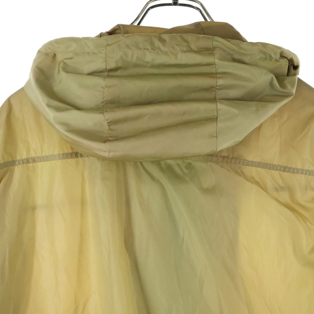 MONCLER(モンクレール) SAUGE フリル ナイロンロングコート ベージュ レディース F10931C72100