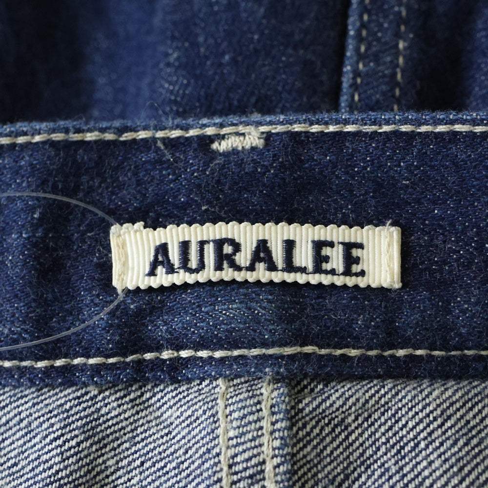 AURALEE(オーラリー) SELVEDGE LIGHT DENIM WIDE PANTS セルビッチ