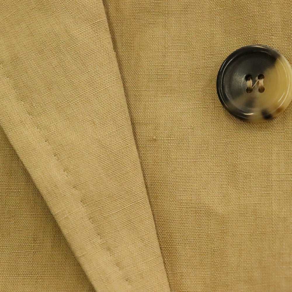 Max Mara(マックスマーラ) ピークドラペル リネン トレンチコート ベージュ レディース 11210112-743