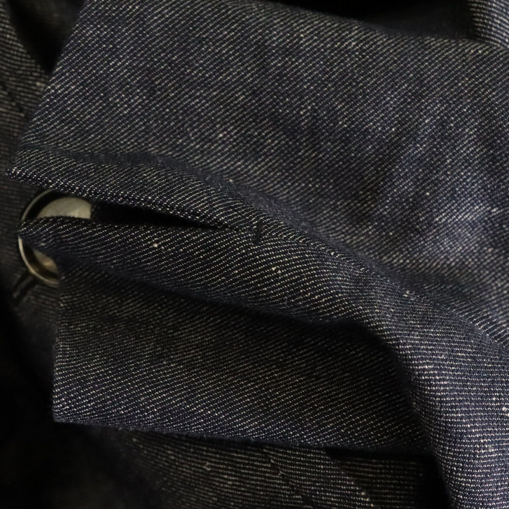 S MAX MARA(エス マックスマーラ) ダブルブレスト デニム ロングコート インディゴ レディース 9081078-030