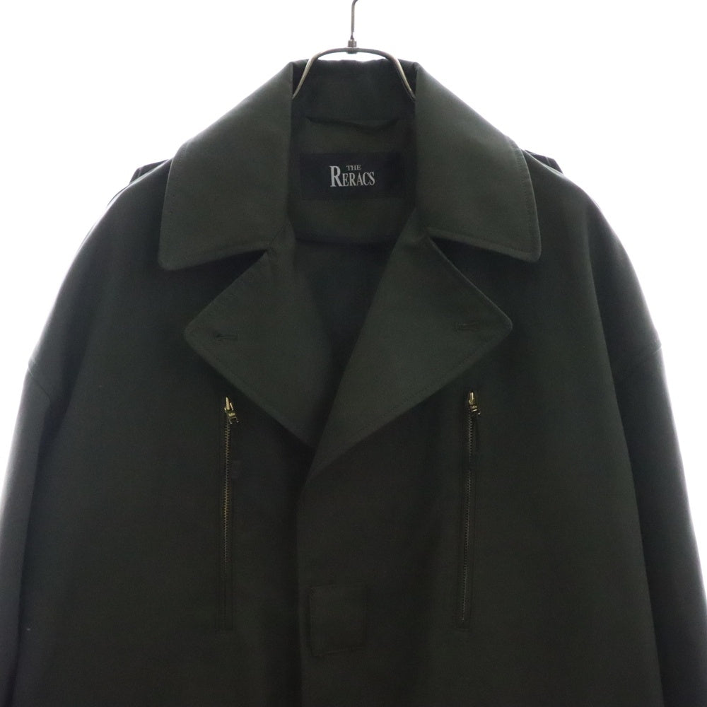 THE RERACS(ザ リラクス) 17SS フロントボタン マルチポケット F2ジャケット グリーン 17SS-REJK-047L-J
