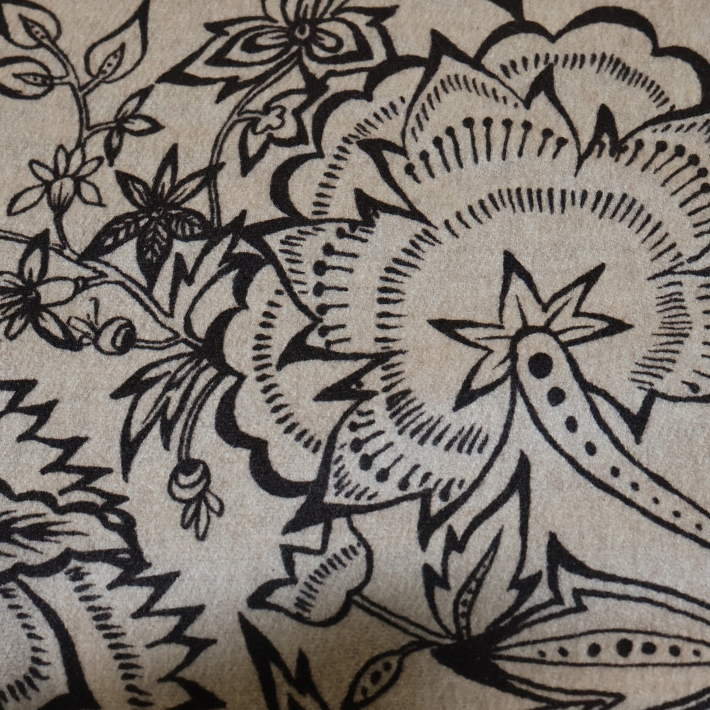 Max Mara(マックスマーラ) カシミヤニット フラワー総柄 マフラー ストール ブラウン 45463579-943