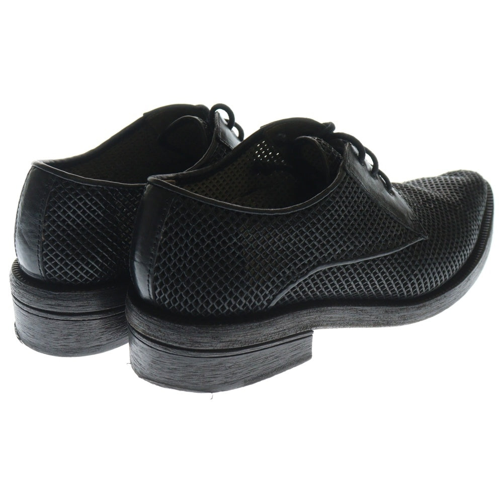 marsell(マルセル) ポインテッドトゥ メッシュレザー ドレスシューズ ブラック レディース