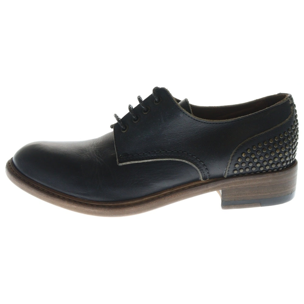 BUTTERO(ブッテロ) スタッズ レザー ドレスシューズ ブラック レディース B5150