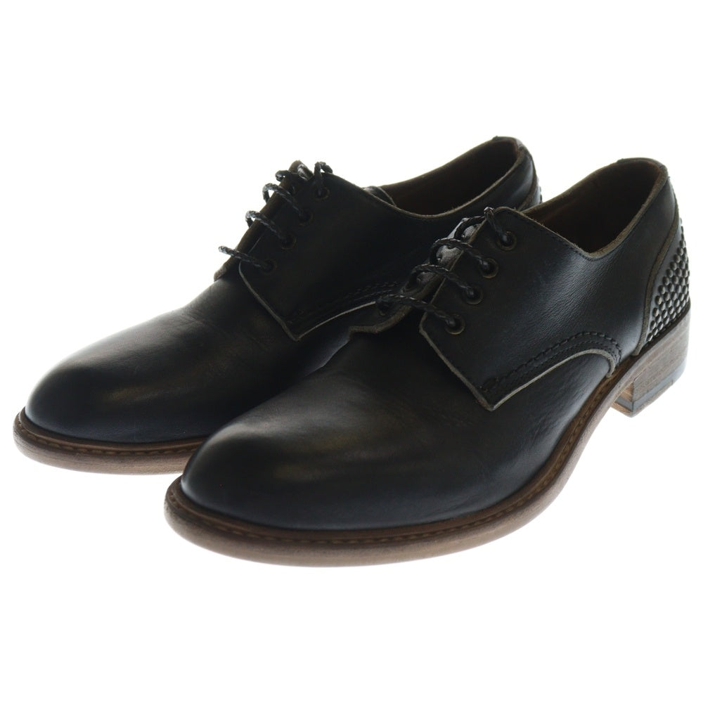 BUTTERO(ブッテロ) スタッズ レザー ドレスシューズ ブラック レディース B5150