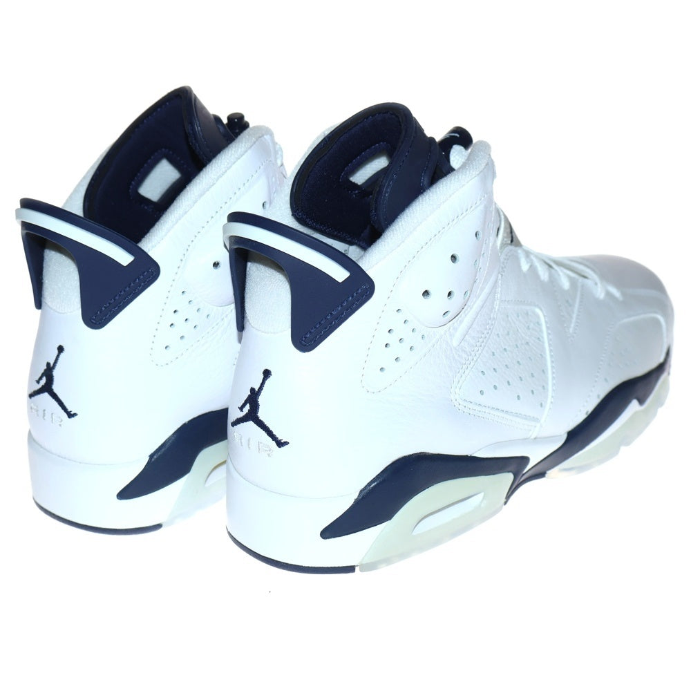 NIKE(ナイキ) AIR JORDAN 6 RETRO MIDNIGHT NAVY エアジョーダン6 レトロ ミッドナイトネイビー ハイカットスニーカー ホワイト/ネイビー US10/28cm CT8529-141