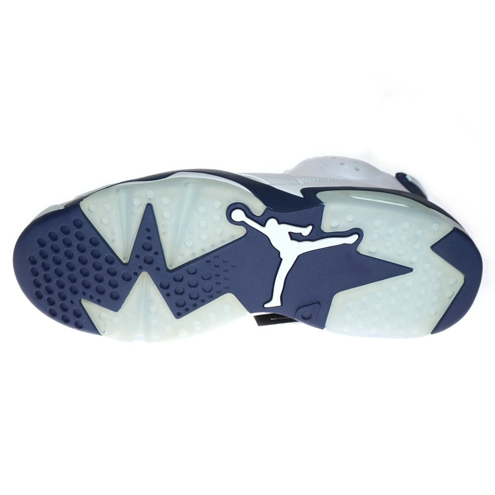 NIKE(ナイキ) AIR JORDAN 6 RETRO MIDNIGHT NAVY エアジョーダン6 レトロ ミッドナイトネイビー ハイカットスニーカー ホワイト/ネイビー US10/28cm CT8529-141
