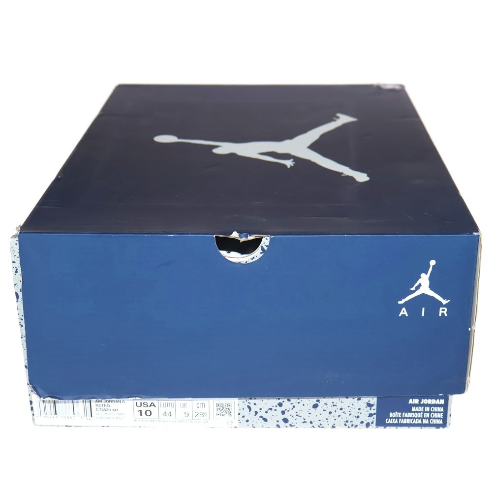 NIKE(ナイキ) AIR JORDAN 6 RETRO MIDNIGHT NAVY エアジョーダン6 レトロ ミッドナイトネイビー ハイカットスニーカー ホワイト/ネイビー US10/28cm CT8529-141