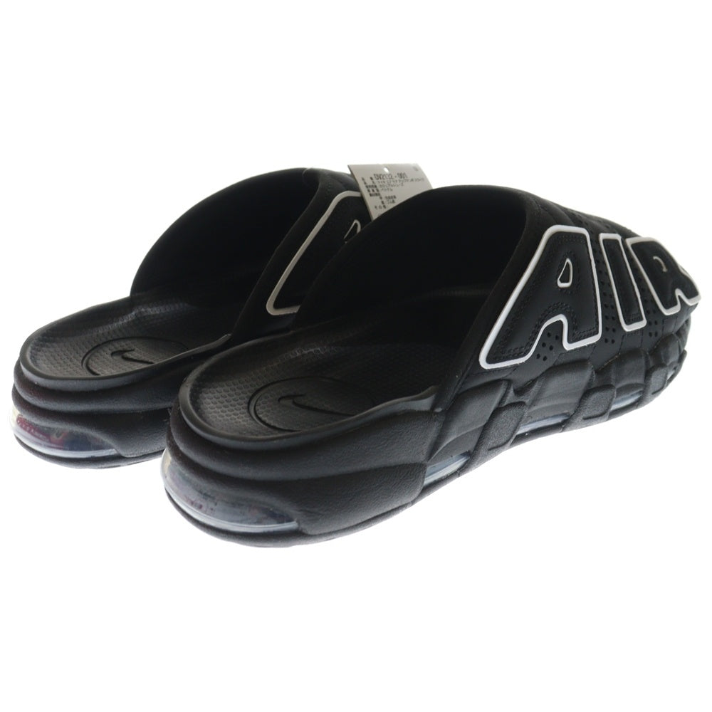 NIKE(ナイキ) AIR MORE UPTEMPO SLIDE BLACK エアモアアップテンポ