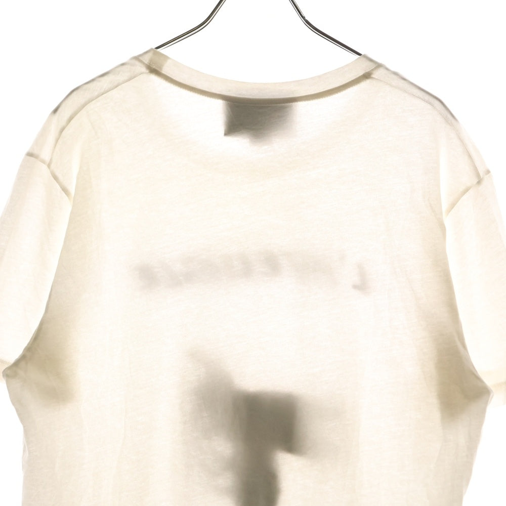 GUCCI(グッチ) BEE刺繍 プリント コットン クルーネック 半袖Tシャツ カットソー ホワイト 417306 X5937