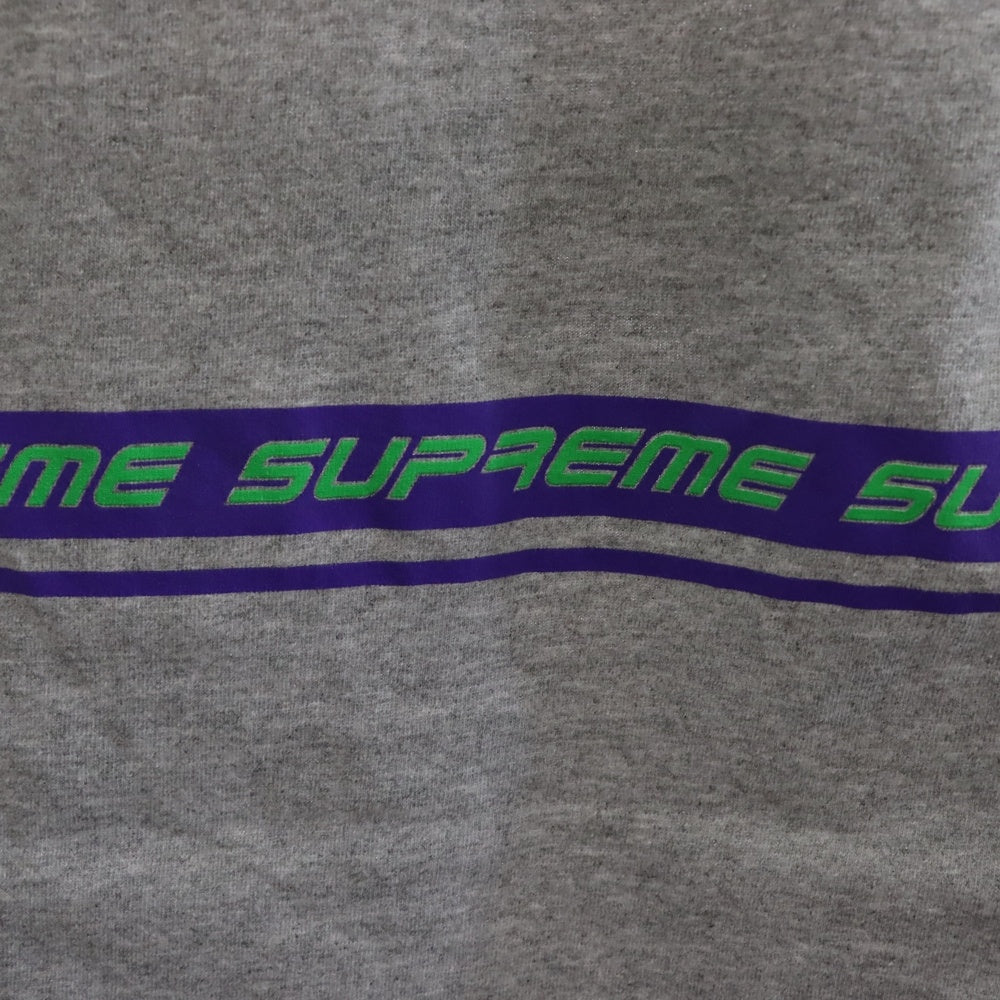 SUPREME(シュプリーム) 19SS Hard Goods Tee ハードグッズ ロゴプリント クルーネック 半袖Tシャツ カットソー グレー