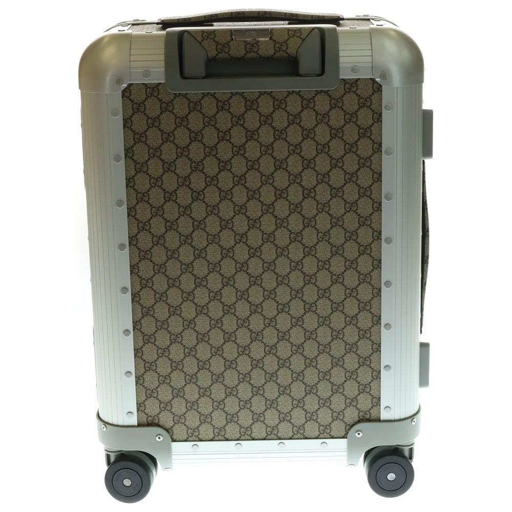 GUCCI(グッチ) PORTER ポーター キャビン トロリー GG総柄 ダイヤルロック式 キャリーバッグ スーツケース キャリーケース ベージュ/シルバー 743841 9AACF