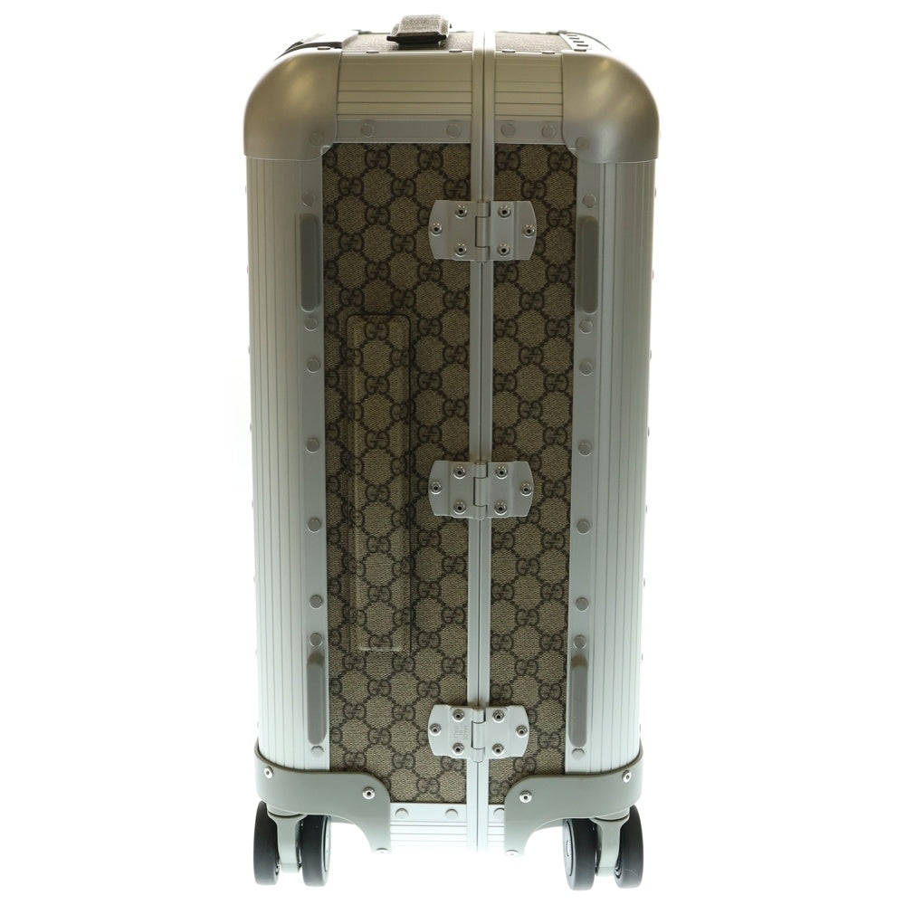 GUCCI(グッチ) PORTER ポーター キャビン トロリー GG総柄 ダイヤルロック式 キャリーバッグ スーツケース キャリーケース ベージュ/シルバー 743841 9AACF