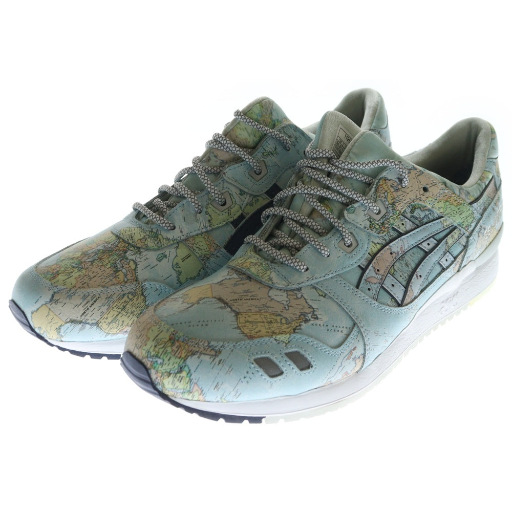 ASICS(アシックス) Gel-Lyte III Atmos World Map ゲルライト 3 アトモス ワールド マップ ローカットスニーカー ブルー US12.5/30cm 1191A197-400