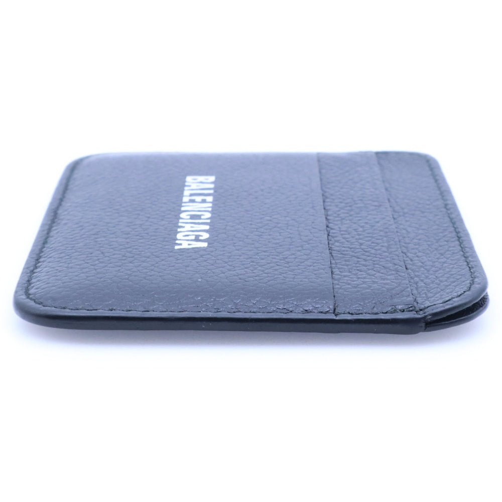 BALENCIAGA(バレンシアガ) CASH CARD HOLDER ロゴ キャッシュ レザー カードホルダー パスケース ブラック 593812