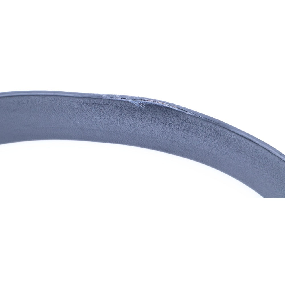 BALENCIAGA(バレンシアガ) ロゴ レザー ベルト ブラック 505071