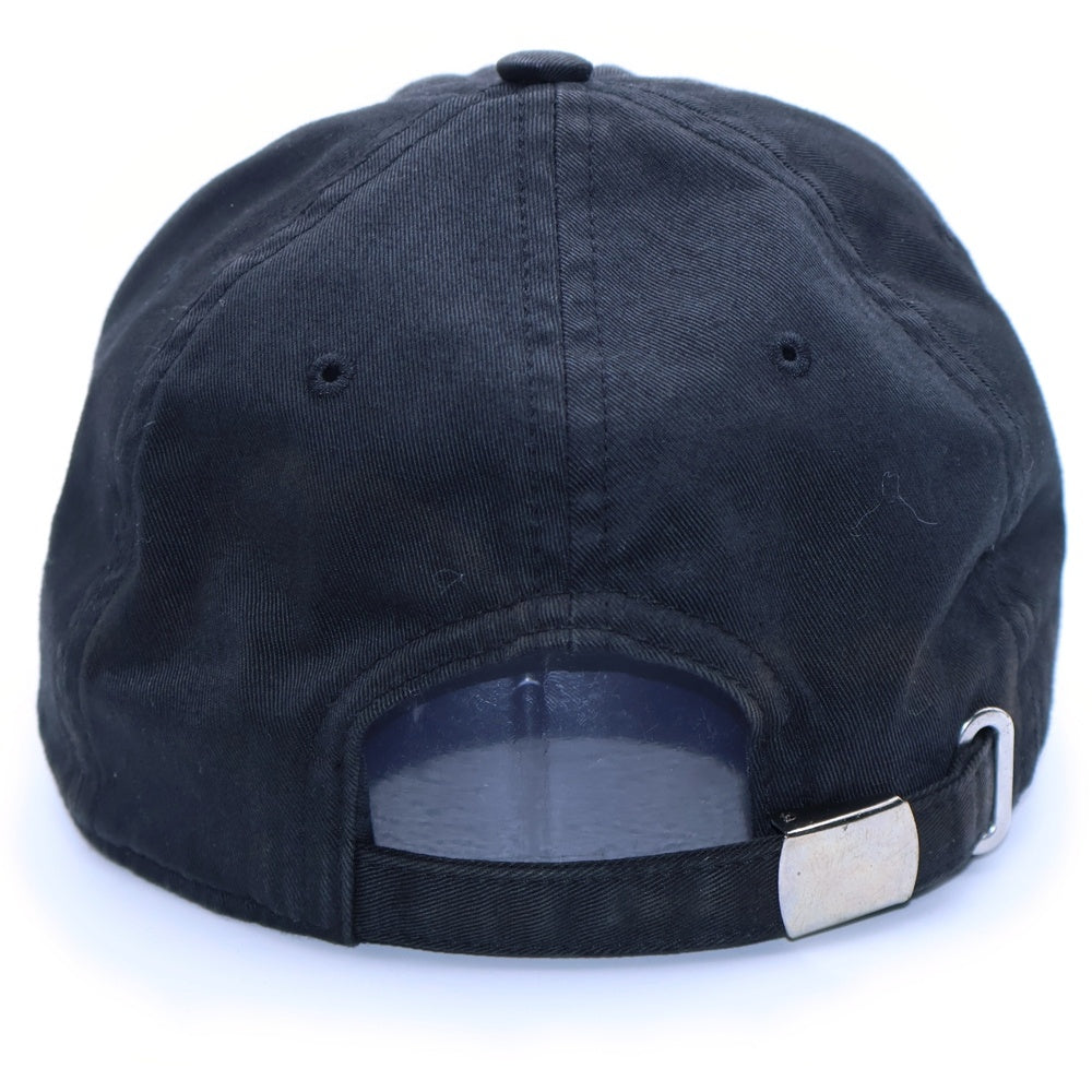 BALENCIAGA(バレンシアガ) ロゴ刺繍 ベースボールキャップ 帽子 ブラック