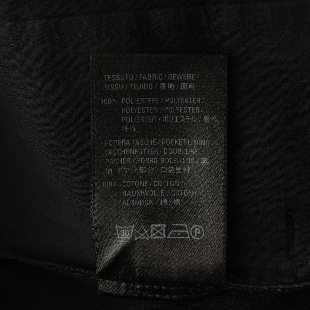 BALENCIAGA(バレンシアガ) ロゴウエストゴム エラスティック イージー スラックスパンツ ブラック 608972 TB011