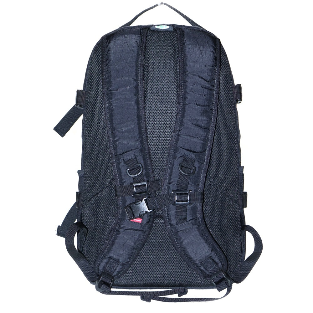 SUPREME(シュプリーム) 18AW Backpack ボックスロゴ ロゴプリント キルティング バックパック リュックサック ブラック