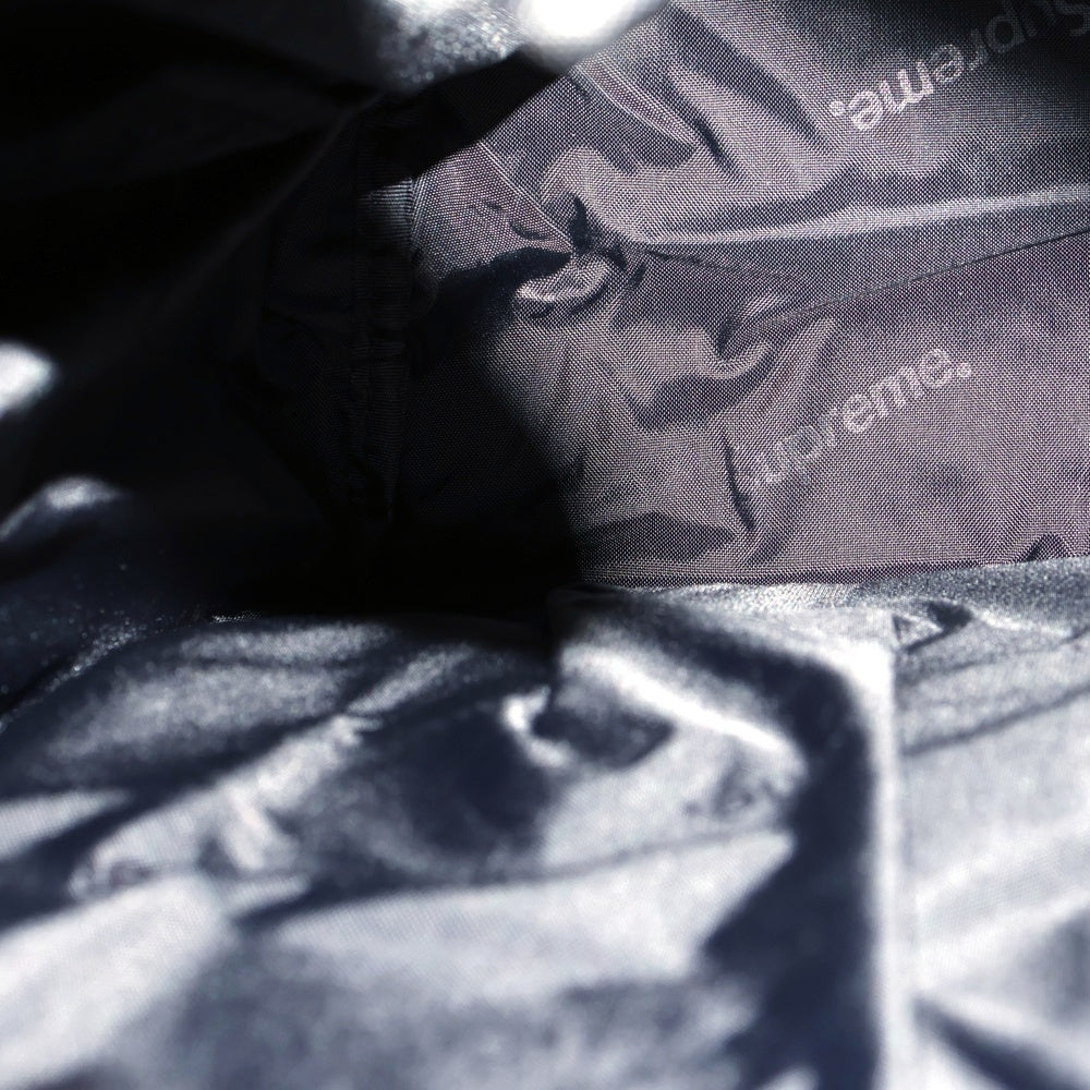 SUPREME(シュプリーム) 18AW Backpack ボックスロゴ ロゴプリント キルティング バックパック リュックサック ブラック