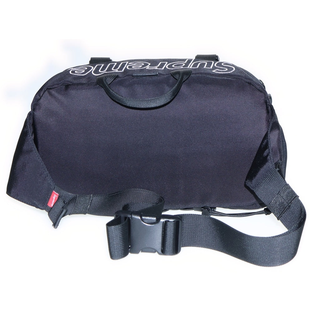 SUPREME(シュプリーム) 19AW Waist Bag Cordura ナイロン コーデュラ ウエストバッグ ボディバッグ ショルダーバッグ ブラック