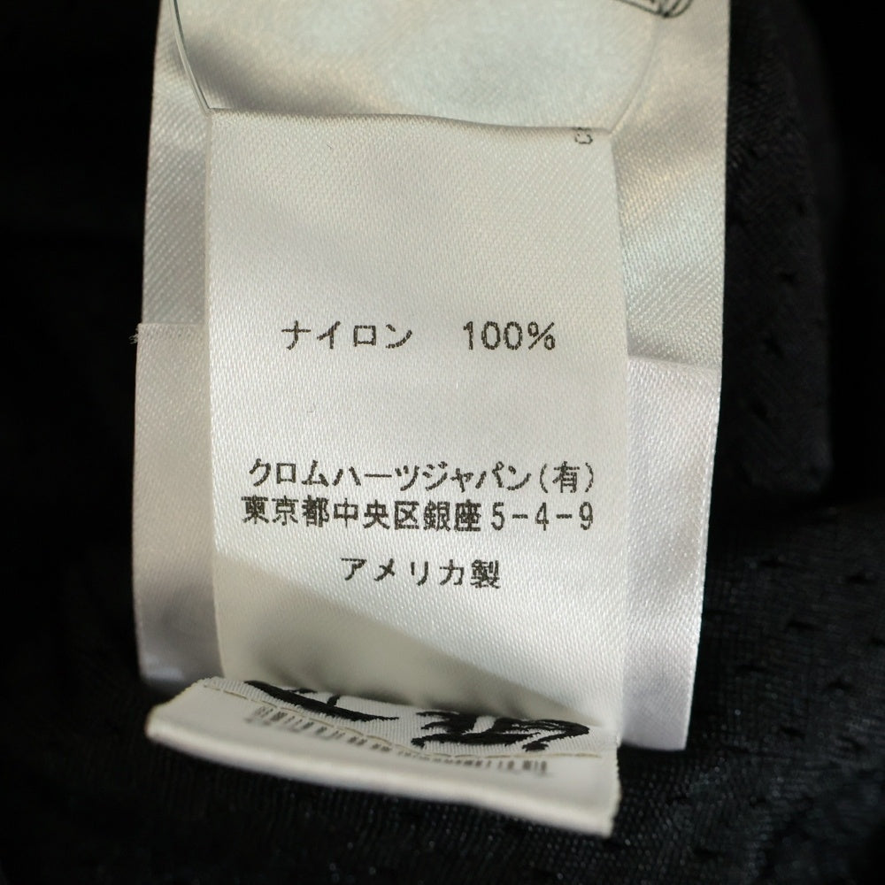 CHROME HEARTS(クロムハーツ) MESH VARSITY SHORTS CHプリントメッシュハーフパンツ ブラック