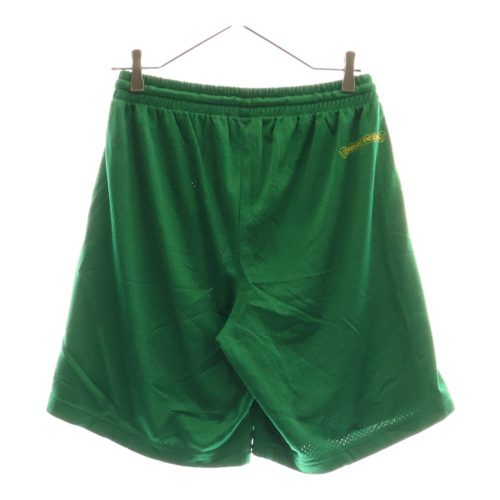 CHROME HEARTS(クロムハーツ) MESH VARSITY SHORTS CHプリントメッシュハーフパンツ グリーン