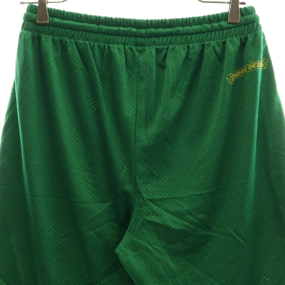 CHROME HEARTS(クロムハーツ) MESH VARSITY SHORTS CHプリントメッシュハーフパンツ グリーン