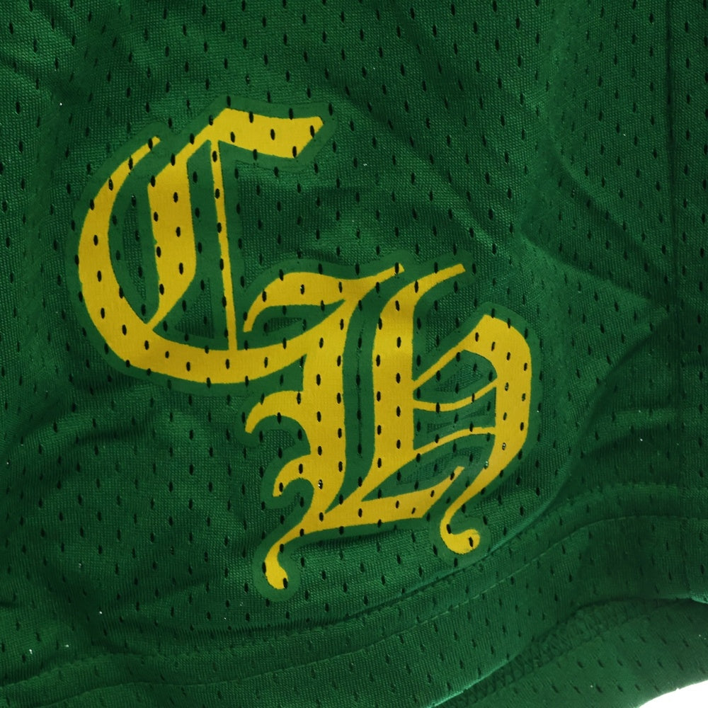 CHROME HEARTS(クロムハーツ) MESH VARSITY SHORTS CHプリントメッシュハーフパンツ グリーン