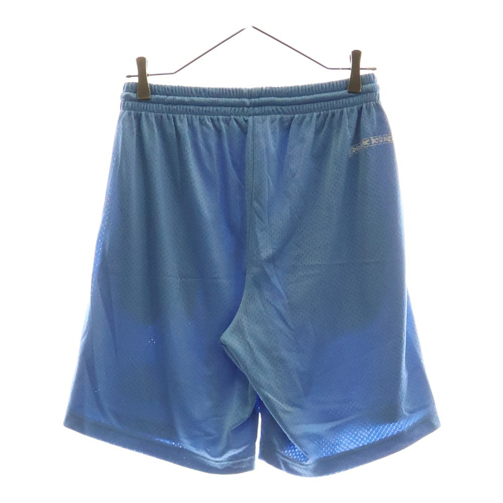 CHROME HEARTS(クロムハーツ) MESH VARSITY SHORTS CHプリントメッシュハーフパンツ ブルー
