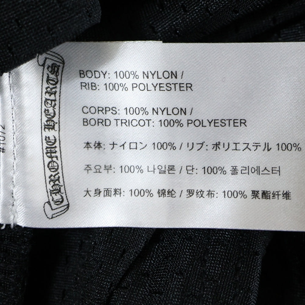 CHROME HEARTS(クロムハーツ) MESH WARM UP JERSEY TEE メッシュウォームアップ ジャージ 半袖Tシャツ カットソー ブラック