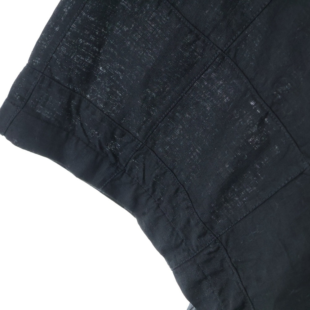 SUPREME(シュプリーム) 25SS ×GOODENOUGH Patchwork Shirt グッドイナフ パッチワーク半袖シャツ ブラック