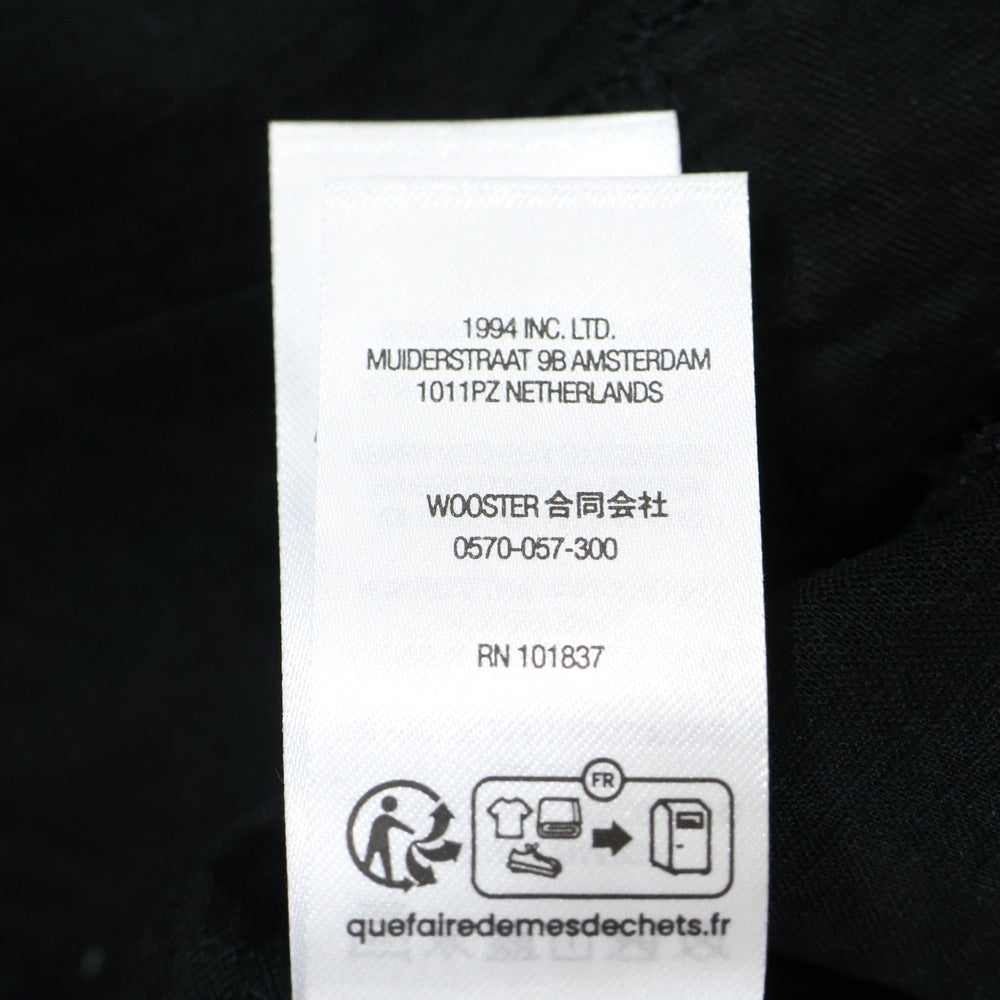 SUPREME(シュプリーム) 25SS ×GOODENOUGH Patchwork Shirt グッドイナフ パッチワーク半袖シャツ ブラック