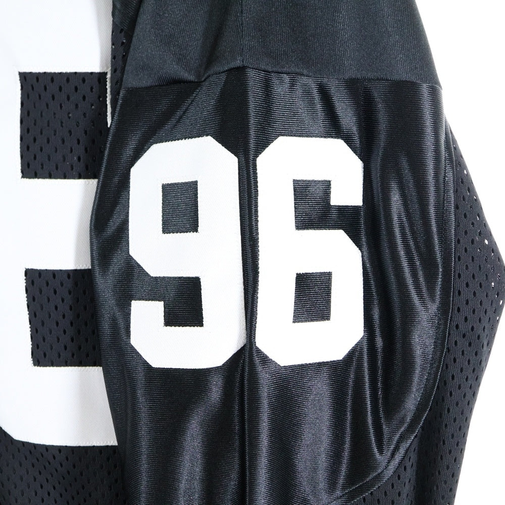 WTAPS(ダブルタップス) 25SS Netminder LS Poly ロゴメッシュ長袖カットソー ブラック 251ATDT-CSM23