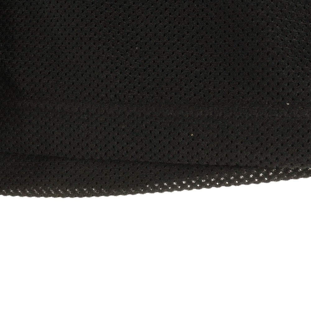 WTAPS(ダブルタップス) 24SS WUS 02 SHORTS POLY. ERA ロゴプリント メッシュ ハーフパンツ ブラック 241ATDT-CSM37