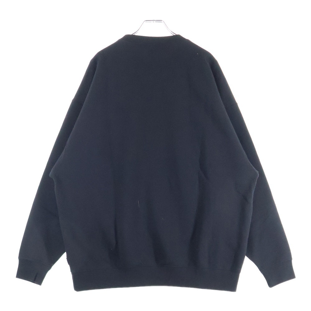 WTAPS(ダブルタップス) 24AW×Champion Academy Crew Neck チャンピオン スウェットトレーナー ブラック C8-B024