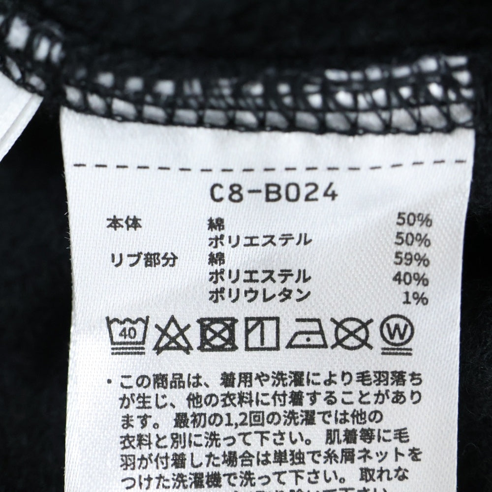 WTAPS(ダブルタップス) 24AW×Champion Academy Crew Neck チャンピオン スウェットトレーナー ブラック C8-B024