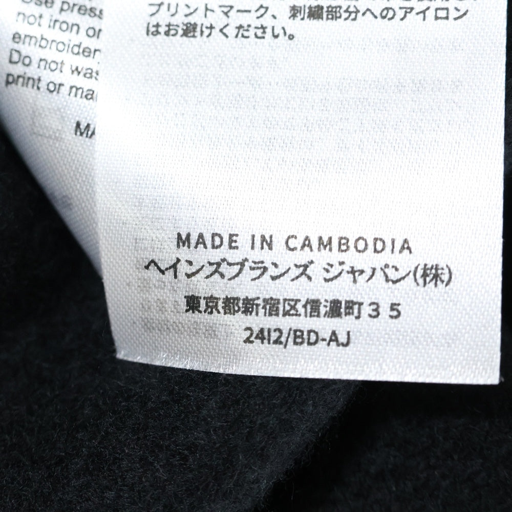 WTAPS(ダブルタップス) 24AW×Champion Academy Crew Neck チャンピオン スウェットトレーナー ブラック C8-B024