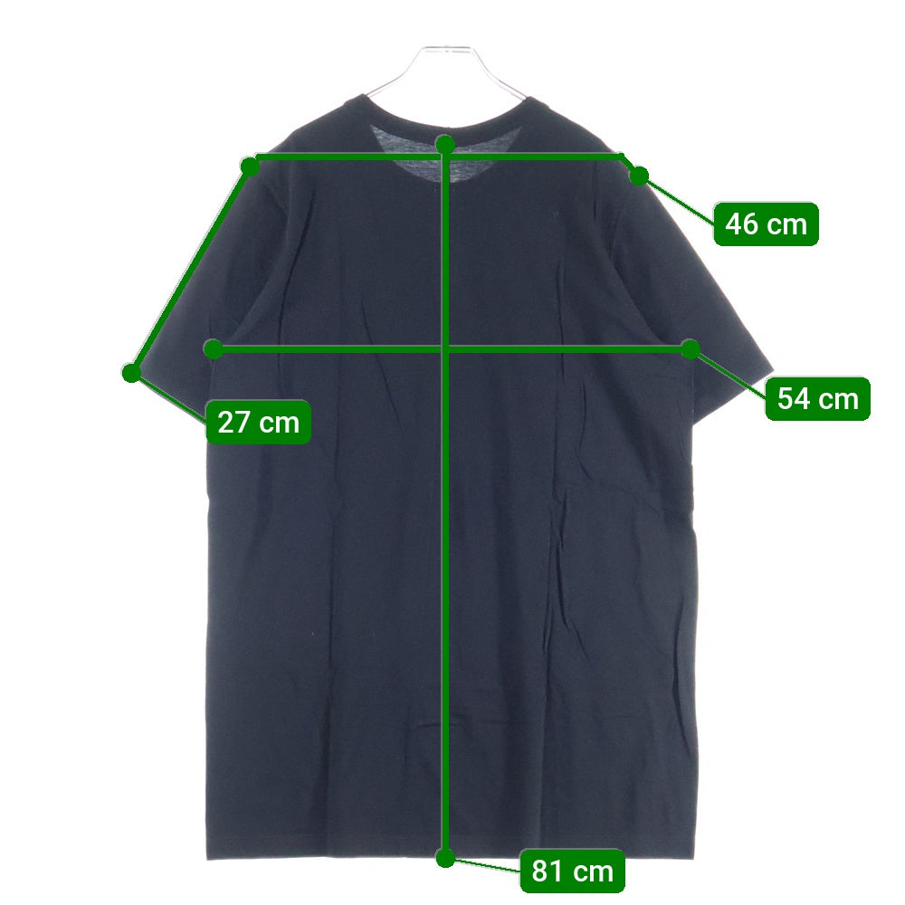 Rick Owens(リックオウエンス) 24AW レベル半袖クルーネック Tシャツ ブラック RU02D6264-JA