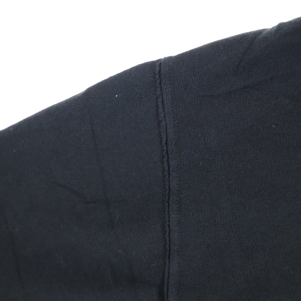 DRKSHDW(ダークシャドウ) オーバーサイズトミーTシャツ 半袖カットソー 半袖Tシャツ ブラック DU01D1259-RN