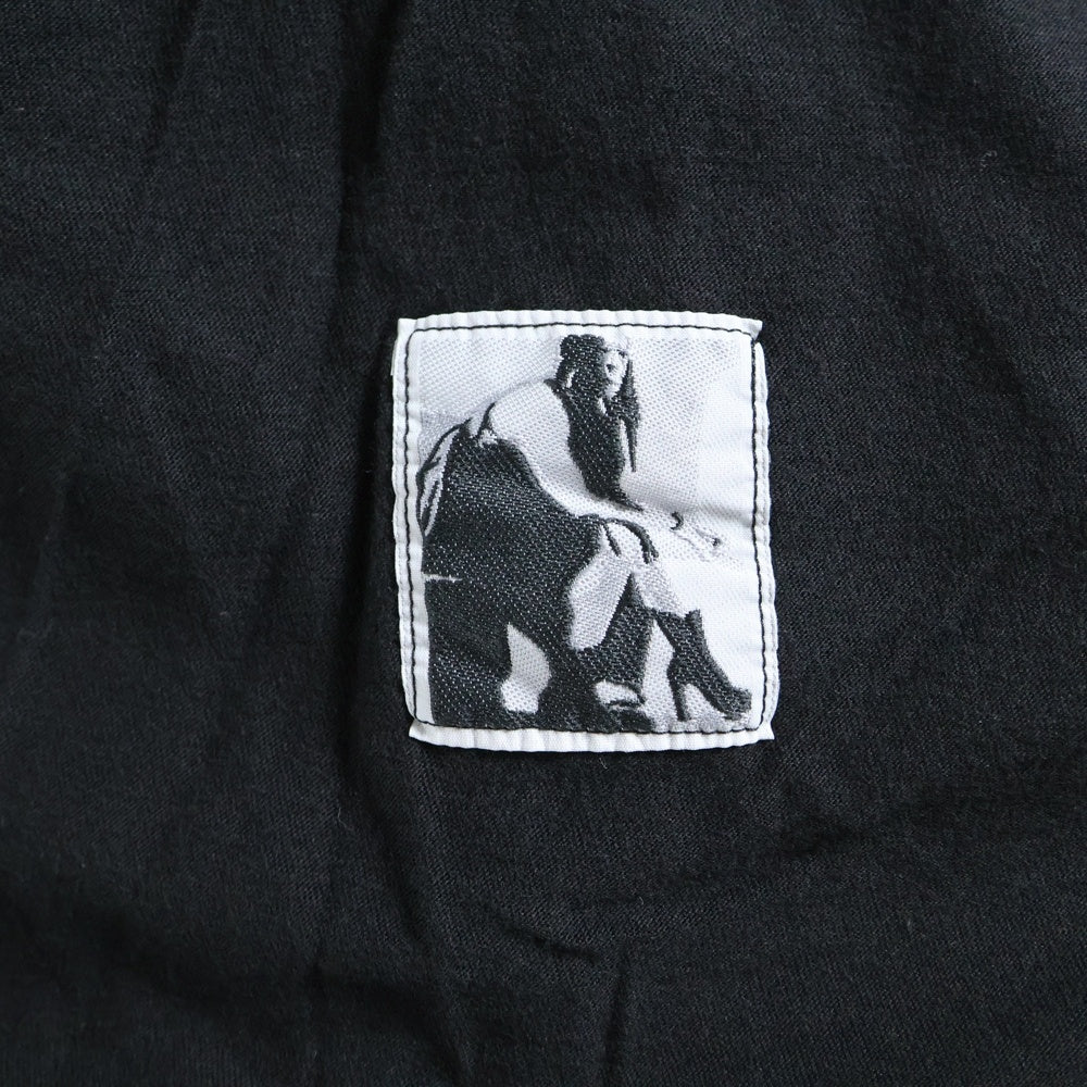 DRKSHDW(ダークシャドウ) オーバーサイズトミーTシャツ 半袖カットソー 半袖Tシャツ ブラック DU01D1259-RN