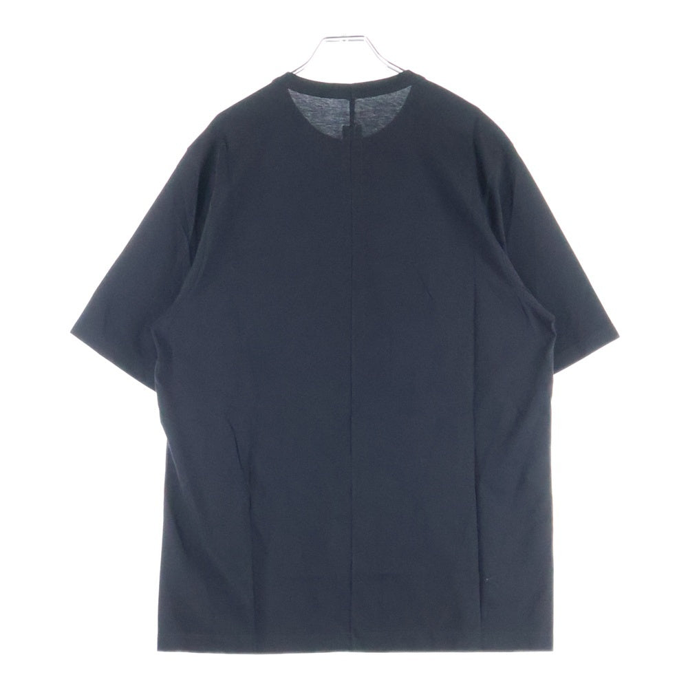 Rick Owens(リックオウエンス) 25SS コットン半袖Tシャツ ブラック RU01E5232-JA