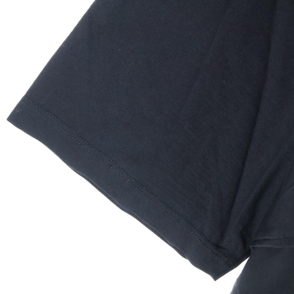 Rick Owens(リックオウエンス) 25SS コットン半袖Tシャツ ブラック RU01E5232-JA