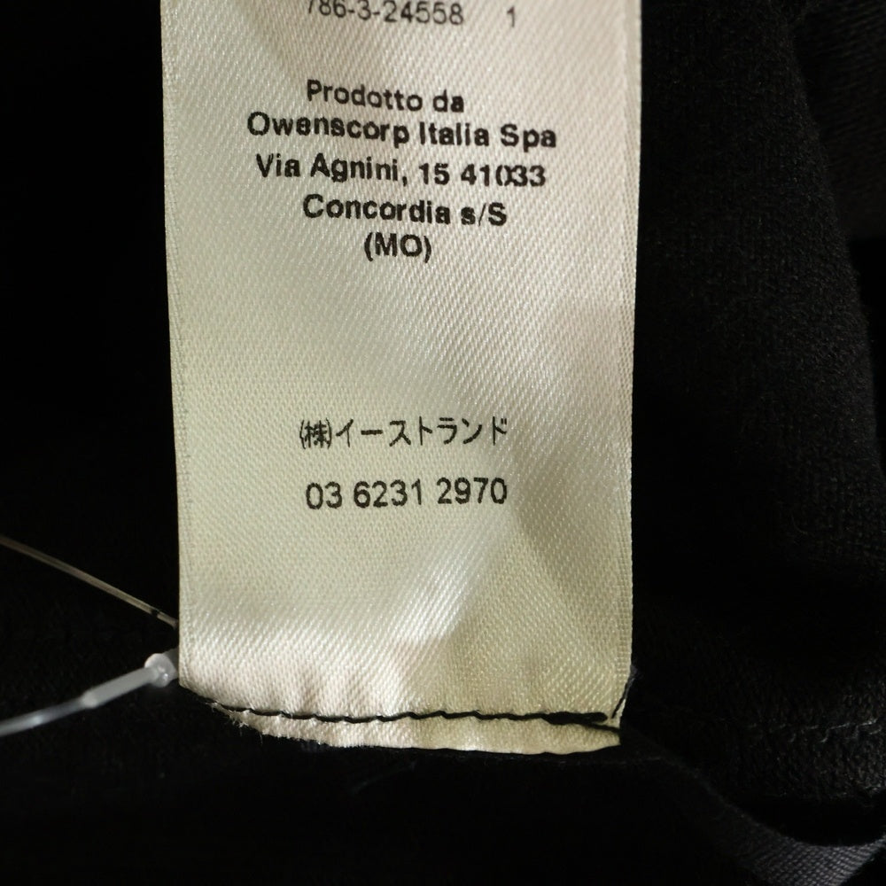 Rick Owens(リックオウエンス) 24SS TARP T タープノースリーブカットソー オーバーサイズ ブラック RU01D3160-BA